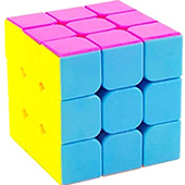 Фотография Кубик Рубика MoYu 3x3x3 Yulong (Пастельные тона) [=city]