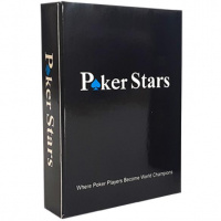 Фотография Карты для покера Poker Stars (100% пластик) синие [=city]