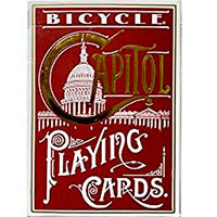 Фотография Карты Bicycle Capitol (красные) [=city]